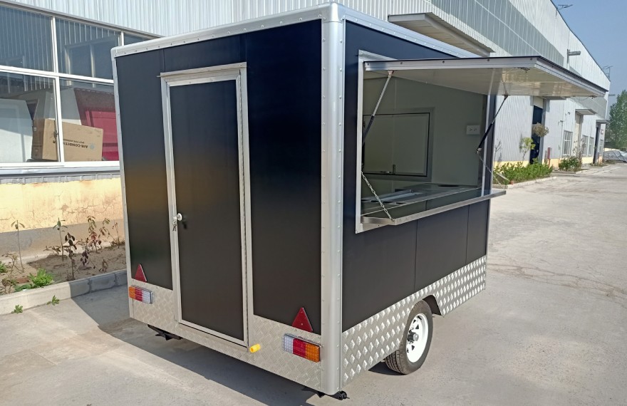 8ft small mobile bar in stock